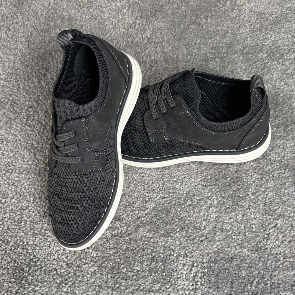 Cat & Jack Kids Sneakers Dark Gray size 12 toddler